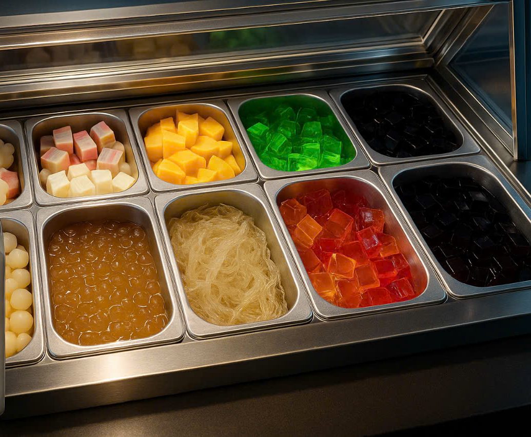 Topping trà sữa, chè thái chuẩn vị giòn - dai sần sật