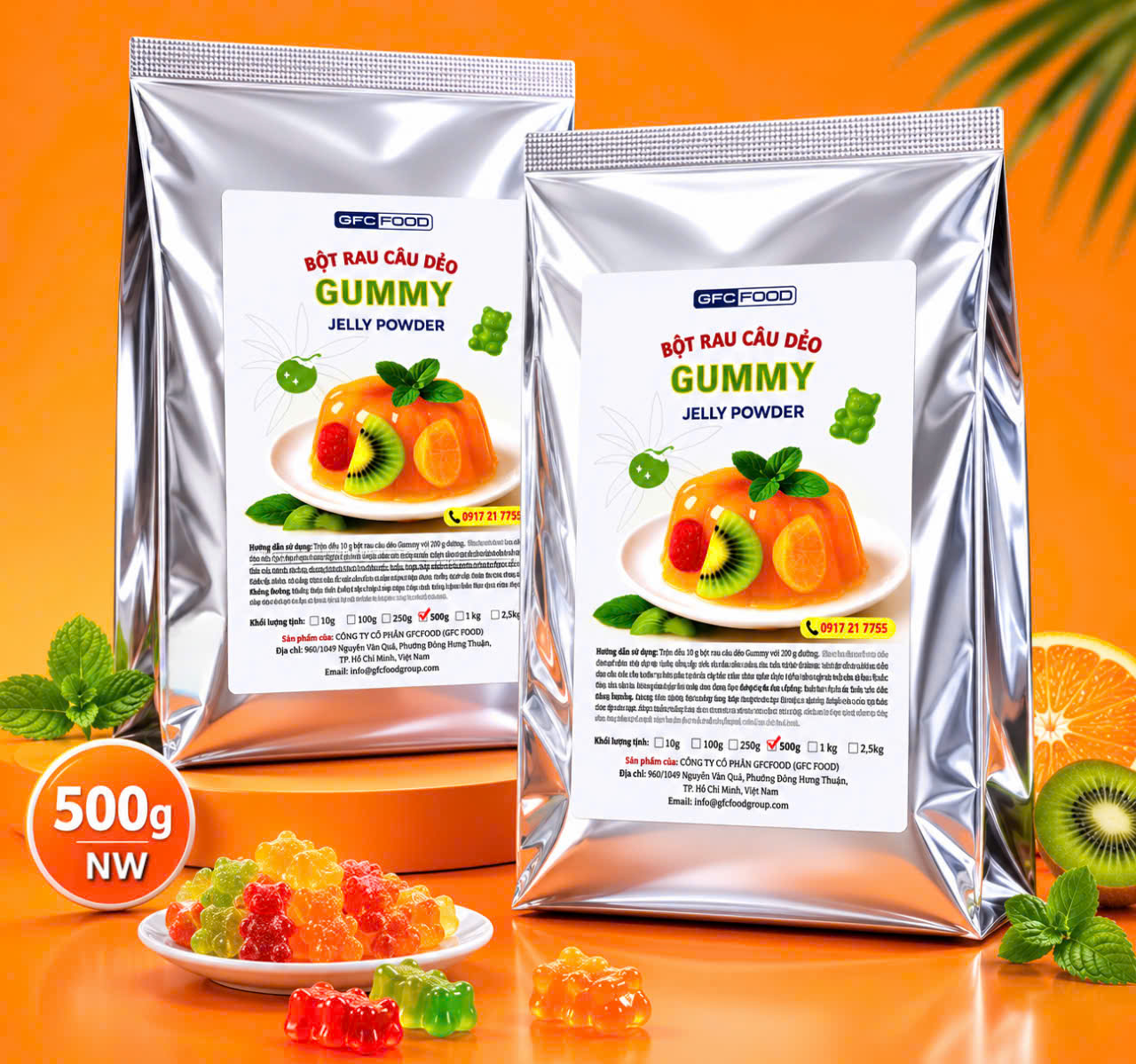 Bột Rau Câu Dẻo Jelly Powder Topping Trà Sữa | Giòn Dai Chuẩn Vị Bột Rau Câu Dẻo Jelly Powder Topping Trà Sữa | Giòn Dai Chuẩn Vị