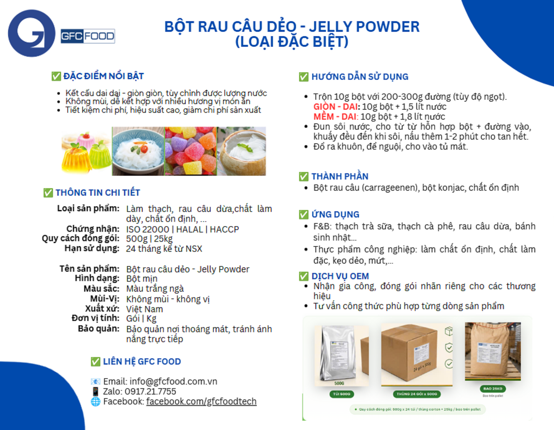 Bột Rau Câu Dẻo - Jelly Powder - Loại Đặc Biệt - Không Mùi, Dai Giòn Chuẩn Vị, Phù Hợp Topping Bột Rau Câu Dẻo - Jelly Powder - Loại Đặc Biệt - Không Mùi, Dai Giòn Chuẩn Vị, Phù Hợp Topping
